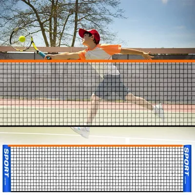 Filet d'entraînement sportif pliable filet de badminton 514 filet de tennis et de volley-ball