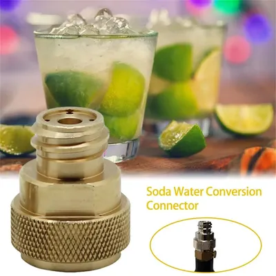 Connecteur de conversion de l'eau de soda avec l'adaptateur sportif de remplissage facile du gaz