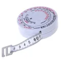 Ruban à mesurer rétractable 150cm 1 pièce pour régime perte de poids calculatrice gardez votre