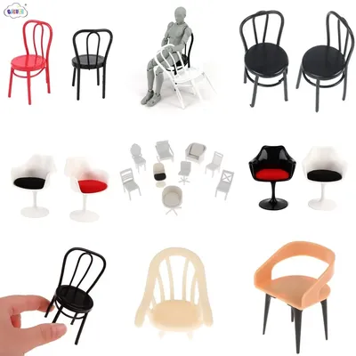 Chaise de salle à manger modèle maison de beurre mini chaise chaises à dossier maison de jeu de