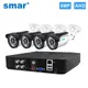 Smar – système de caméra de sécurité 4CH 5M-N HD DVR Kit de vidéosurveillance 4 pièces 5mp AHD