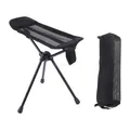 Tabouret Portable Pliable pour Camping Chaise de Plage Pliante Pêche Barbecue en Plein Air