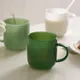 Verre saphir borosilicate rétro tasse à thé résistante à la chaleur tasse à café vaisselle lait