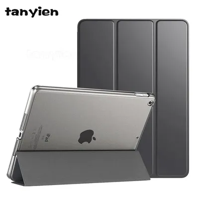 Étui magnétique à trois volets pour tablette Apple iPad Pro 9.7 2016 coque à rabat en cuir PU