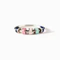 Dorypik Beads Anxiety Ring Fidget Runner Empiling Finger Rings Spiral Enamel Bead Instituts