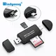 Lecteur de cartes OTG Type C micro USB et USB 3 en 1 USB 2.0 universel OTG TF/SD haute vitesse