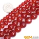 Perles rondes en agates naturelles pour bijoux grand trou brin exécutif bijoux fantaisie