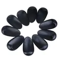 Protège-oreilles en plastique noir pour salon de coiffure 10 paires couvre-oreilles pour