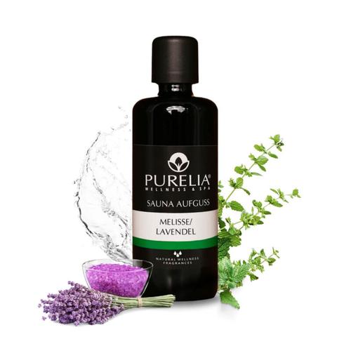 Saunaaufguss Konzentrat Melisse-Lavendel 100 ml natürlicher Sauna-aufguss – reine ätherische