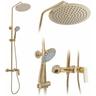 Kit De Douche Rea Roger Gold