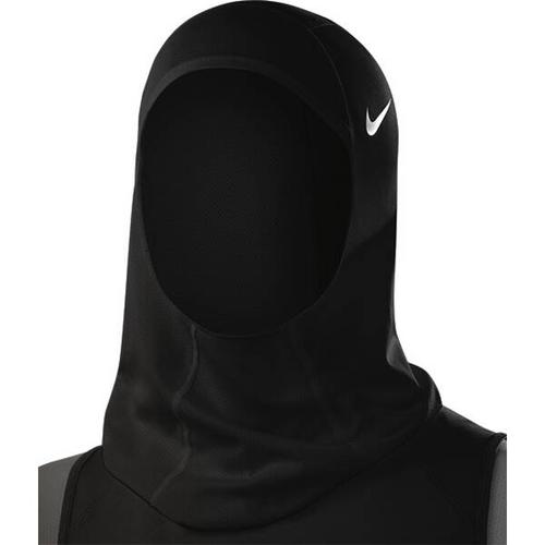 NIKE Kopfbedeckung Pro Hijab 2.0, Größe XS/S in Schwarz