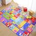 Softlife Play Rug Mat Non Slip Kids Playroom Rug Washable ABC Alphabet Rug for Kids Room Playmats for Babies and Toddlers 4 x6