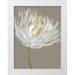 Austin Vanessa 19x24 White Modern Wood Framed Museum Art Print Titled - White Tulips I