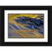 OBrien Jay 32x23 Black Ornate Wood Framed with Double Matting Museum Art Print Titled - NY Adirondacks Flowing water on Raquette Lake