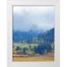 Vest Chris 15x18 White Modern Wood Framed Museum Art Print Titled - Mountain Mist II