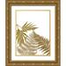 Phillip Jamie 25x32 Gold Ornate Wood Framed with Double Matting Museum Art Print Titled - Gold Fern 2