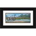 West Ronald 18x9 Black Ornate Wood Framed with Double Matting Museum Art Print Titled - The Photographer II