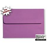 Amethyst Purple 100 Boxed A7 Envelopes for 5 X 7 Invitations Announcements from The Envelope Gallery