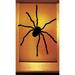 PMU Halloween Spider Window Poster - Painting Posters for Wall Art Room Home & Window Decor - Perfect Party Supplies - Backlit Poster 34.5in x 60in Black Widow Spider (1/pkg) Pkg/1