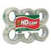 Heavy-Duty Carton Packaging Tape 3 Core 1.88 X 109.3 Yds Clear 6/pack | Bundle of 5 Packs