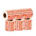 NefLaca 3000 Fragile Stickers 6 Rolls 2 x 3 Fragile - Handle with Care - Thank You Shipping Labels Stickers (500 Labels / Roll)