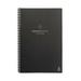Fusion Smart Notebook Seven Assorted Page Formats Black Cover 8.8 x 6 21 Sheets | Bundle of 5 Each