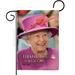 Ornament Collection Thank You Our Queen 2-Sided Polyester 18.5 x 13 in. Garden Flag in Pink | 18.5 H x 13 W in | Wayfair