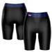 Women's Black/Blue Duquesne Dukes Logo Bike Shorts