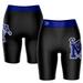 Women's Black/Blue Memphis Tigers Logo Bike Shorts