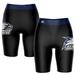 Women's Black/Navy Georgia Southern Eagles Plus Size Logo Bike Shorts