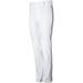 Wire2wire Youth Tournament Open Bottom Piped Baseball Pant White/Navy M