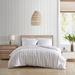 August Grove® Alayssa Beige Standard Cotton Reversible 3 Piece Comforter Set Polyester/Polyfill/Cotton Sateen in White | Queen | Wayfair