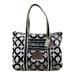 Coach Bags | Beautiful Coach Poppy Op Art Glam Tote Bag Shoulder Bag, Black/Silver/Grey | Color: Black/Gray | Size: Os