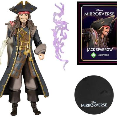 Disney Toys | Disney Mirrorverse 7 Inch Action Figure Wave 1 - Jack Sparrow | Color: Red | Size: Osb