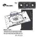 Bykski – bloc d'eau pour Gigabyte GeForce RTX 4090 Gaming OC / MASTER GPU Card/cuivre pour radiateur