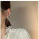 Boucles d'oreilles Vintage pour femmes bijoux en cristal fleur géométrique couleur or étoile