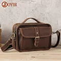 JOYIR – petit sac à bandoulière en cuir véritable pour hommes sacoche Vintage pour iPad 7.9 pouces