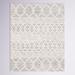 Gray 144 W in Area Rug - Wade Logan® Latrissa Moroccan Handmade Flatweave Wool Charcoal/Cream Area Rug Wool | Wayfair