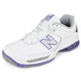 New Balance Women`s WC806 D Width Tennis Shoes White ( 6.5 White )