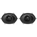 (2) Memphis Audio PRX57 5x7 or 6x8 80w Car Speakers w/Pivot Tweeters 5x7/5 x7