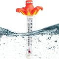 Autumn Amazing Floating Pool Thermometer - Water Temperature from -10 to 50Â°C - Shatter Proof Pool Thermometer Quick Temperature Reader Floater with Tether for Outdoor Pool - Octopus