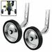 Bicycle Training Wheels Heavy Duty Rear with Stabilizers Mounted Kit for Kids Boy Girls Bikes of 12 14 16 18 20 Inch
