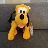 Disney Toys | Disney Junior Pluto Puppy Mickey's Dog Plush Stuffed Animal Doll Toy Lovey 8” | Color: Yellow | Size: Osbb