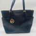 Michael Kors Bags | Mk Jet Set Large Crossgrain Leather Top-Zip Tote Bag | Color: Black | Size: Os