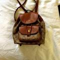 Coach Bags | Coach Mini Backpack Purse | Color: Brown | Size: H8.5, W10.5, Depth 4