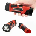 Torche électrique portable pour Milwaukee lampe de travail lampe de poche LED batterie Eddie Ion