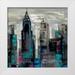 Vassileva Silvia 20x20 White Modern Wood Framed Museum Art Print Titled - New York Moment II