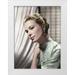 Hollywood Photo Archive 19x24 White Modern Wood Framed Museum Art Print Titled - Grace Kelly