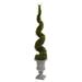 Nearly Natural 5 ft. Mohlenbechia Spiral Topiary