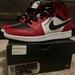 Nike Shoes | Air Jordan 1 Mid Chicago Black Toe Sneakers | Color: Black | Size: 4.5bb